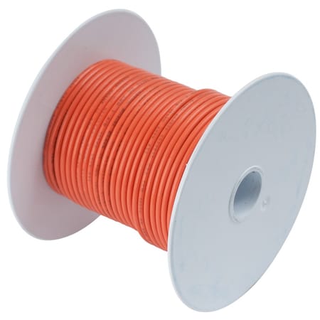 Ancor Primary Wire, Marine, 14 AWG, 1C C, Orange, Vinyl, Stranded, 600V, 250 ft. 104525